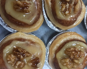 Foto de mazapán con nueces
