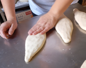 panadero trabajando