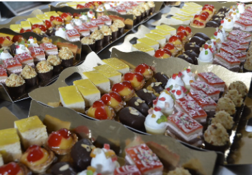 bandeja de dulces