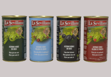 imagen latas aceitunas